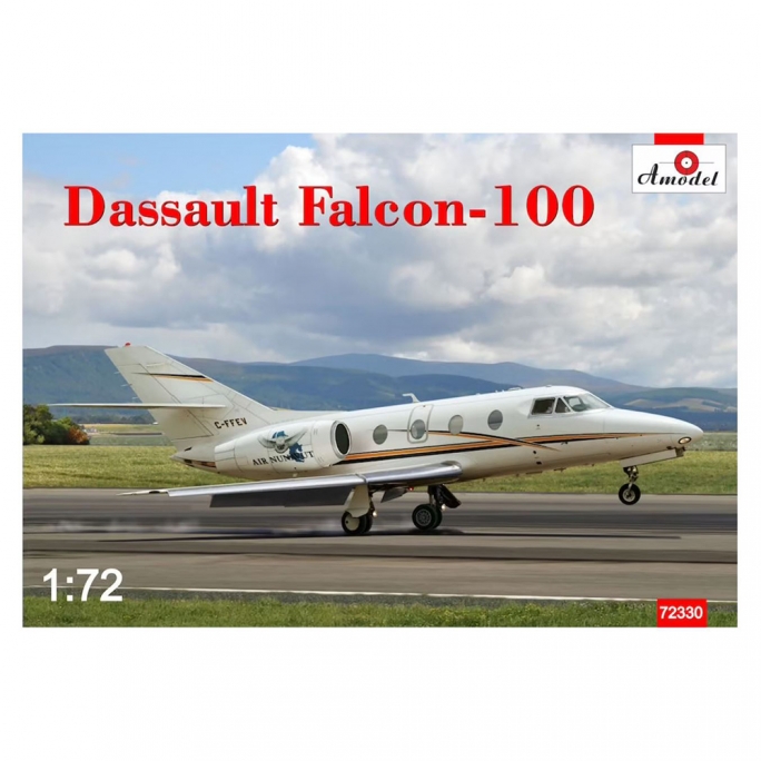 Avion Falcon-100 Dassault  - 1/72 - AMODEL 72330