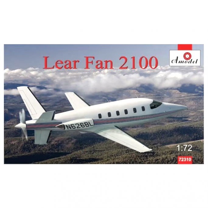 Avion Lear Fan 2100  - 1/72 - AMODEL 72310