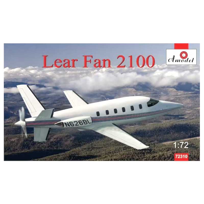 Avion Lear Fan 2100  - 1/72 - AMODEL 72310