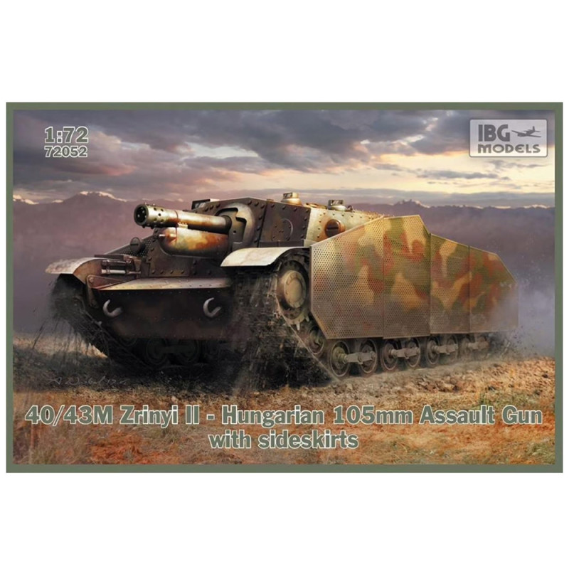 Tank 40/43M Zrinyi II  - 1/72 - IBG MODELD 72052