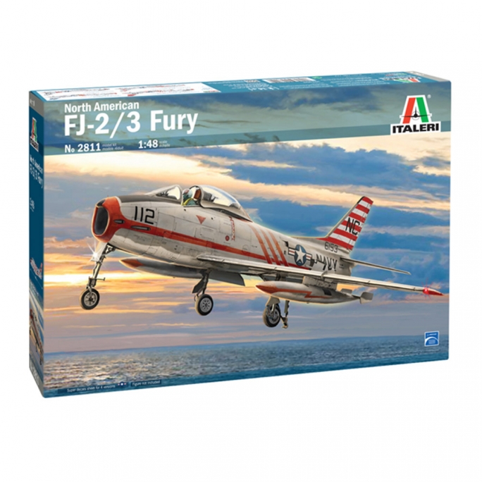 Avion FJ-2/3 Fury North American - 1/48 - ITALERI 2811