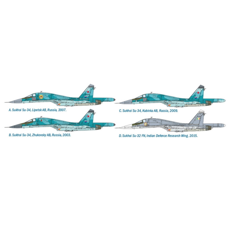 Avion Sukhoi Su-34 / Su-32 FN - 1/72 - ITALERI 1379