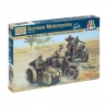 4 motos et 16 figurines Allemand 2ème guerre mondiale-1/72-ITALERI 6121