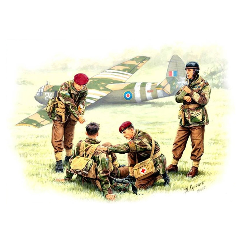 Parachutiste anglais 2ème guerre  - 1/35 - MASTER BOX 3534