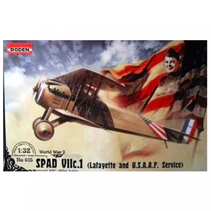 Avion Spad VIIc.1  - 1/32 - RODEN 615