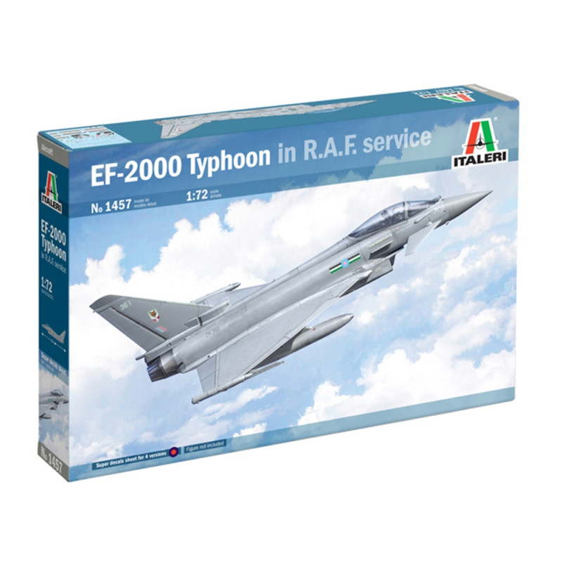 Avion EF-2000 Typhoon RAF - ITALERI 1457 - 1/72