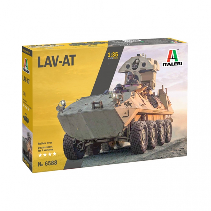 Véhicule blindé 8x8 LAV-AT - ITALERI 6588 - 1/35