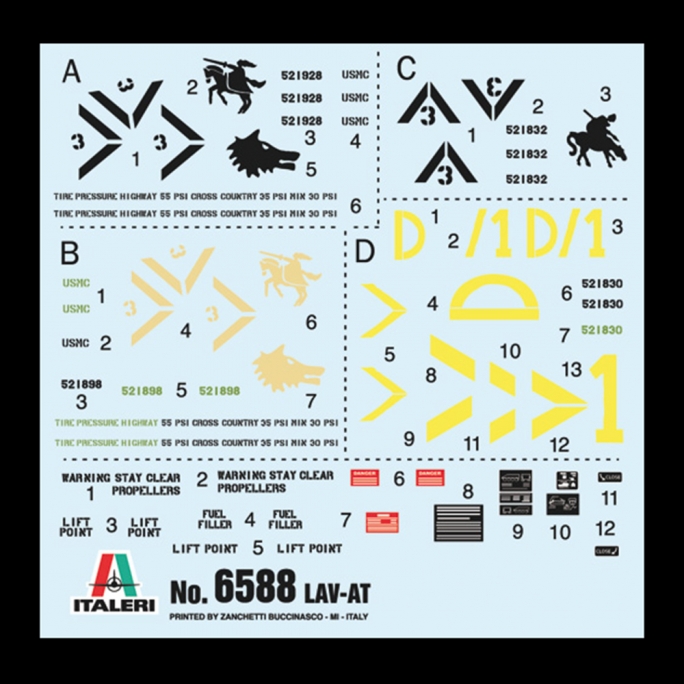 Véhicule blindé 8x8 LAV-AT - ITALERI 6588 - 1/35