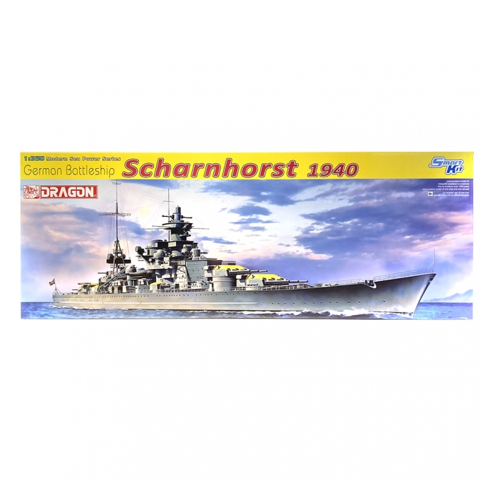 Croiseur Allemand Scharnhorst 1940 - DRAGON 1062 - 1/350