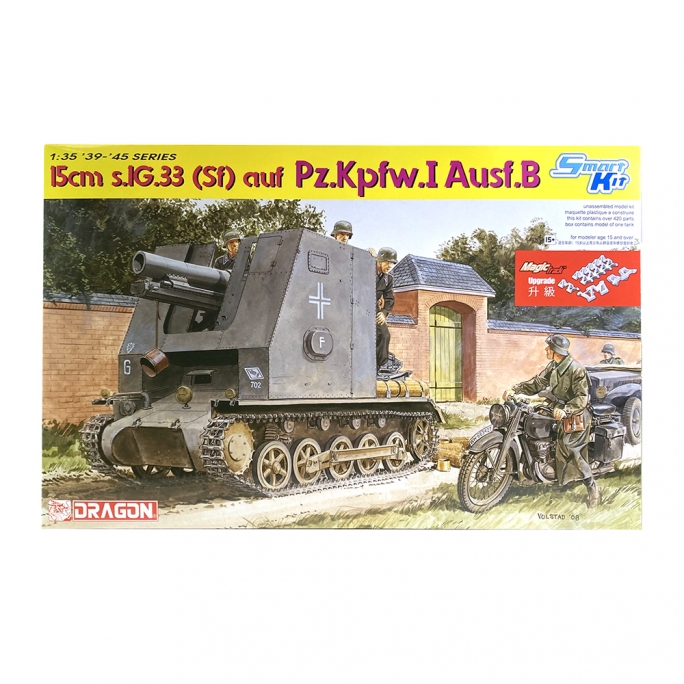 Char / Panzer 1, 15cm s.IG.33 (SF) - DRAGON 6259 - 1/35