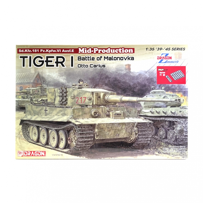 Char / Panzer Tiger I Milieu Prod. Otto Carius 1944 - DRAGON 6888 - 1/35