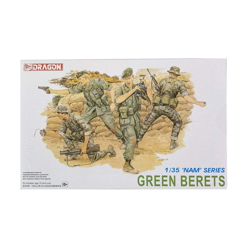 Bérets Verts Vietnam - DRAGON 3309 - 1/35