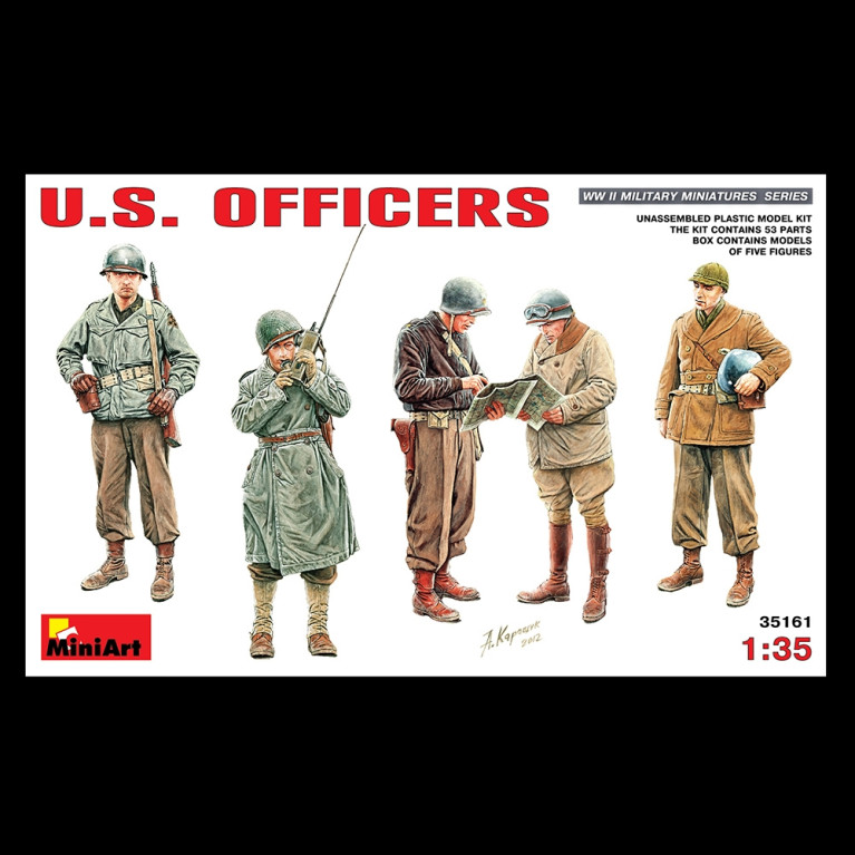 Officiers Américains - MINIART 35161 - 1/35