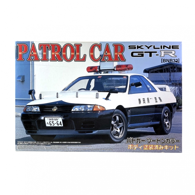 Nissan Skyline GTR de patrouille - AOSHIMA 36006 - 1/24