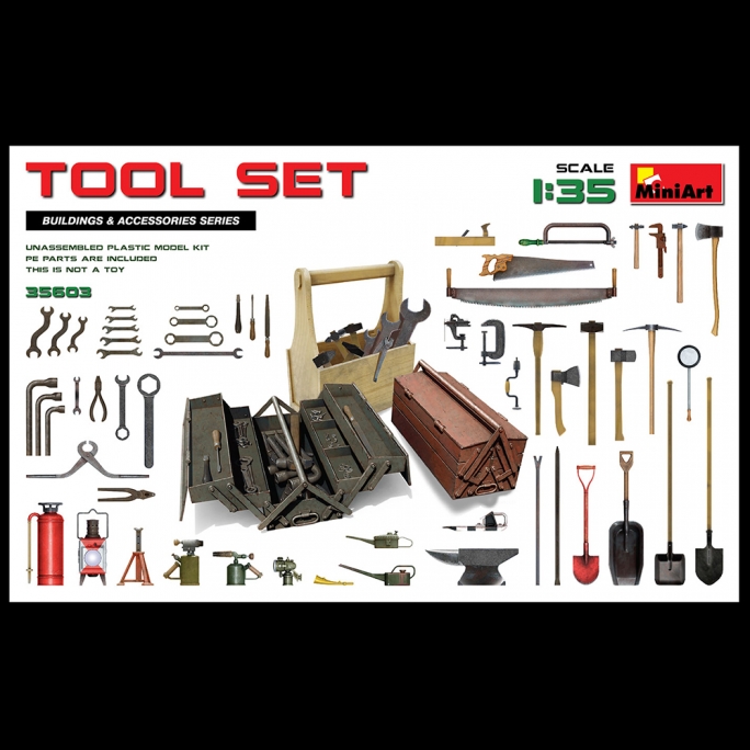 Ensemble d'outils - MINIART 35603 - 1/35
