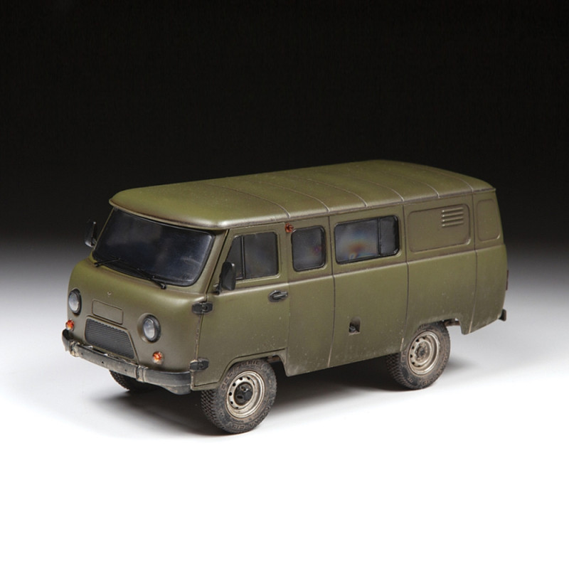 Fourgon militaire russe UAZ 3909 - ZVEZDA 3644 - 1/35