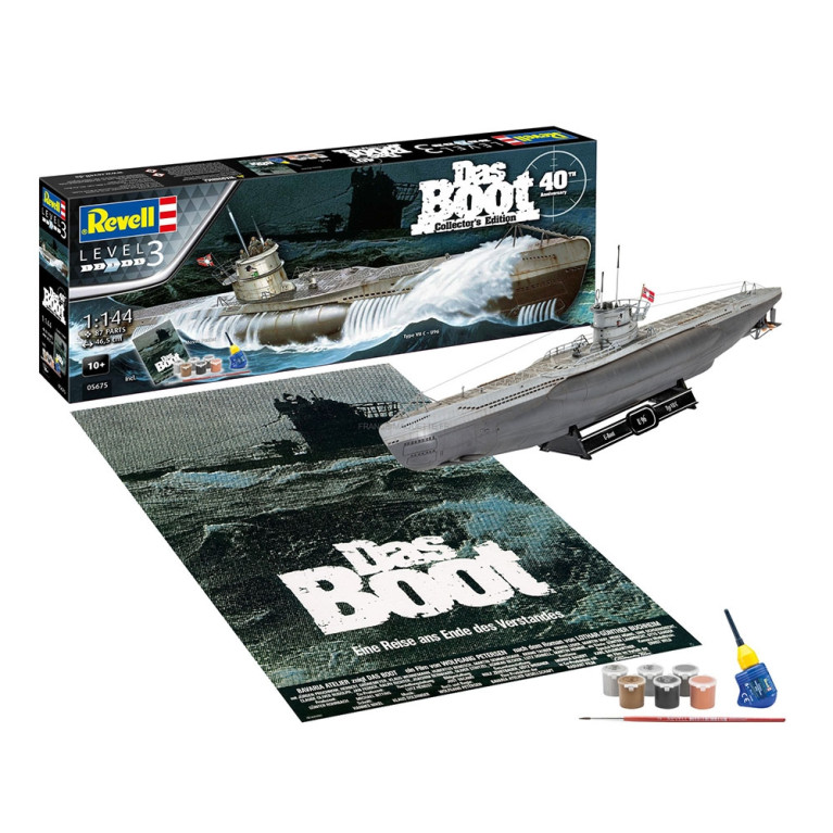 Sous-marin U96 type VII C  - 1/144 - REVELL 5675