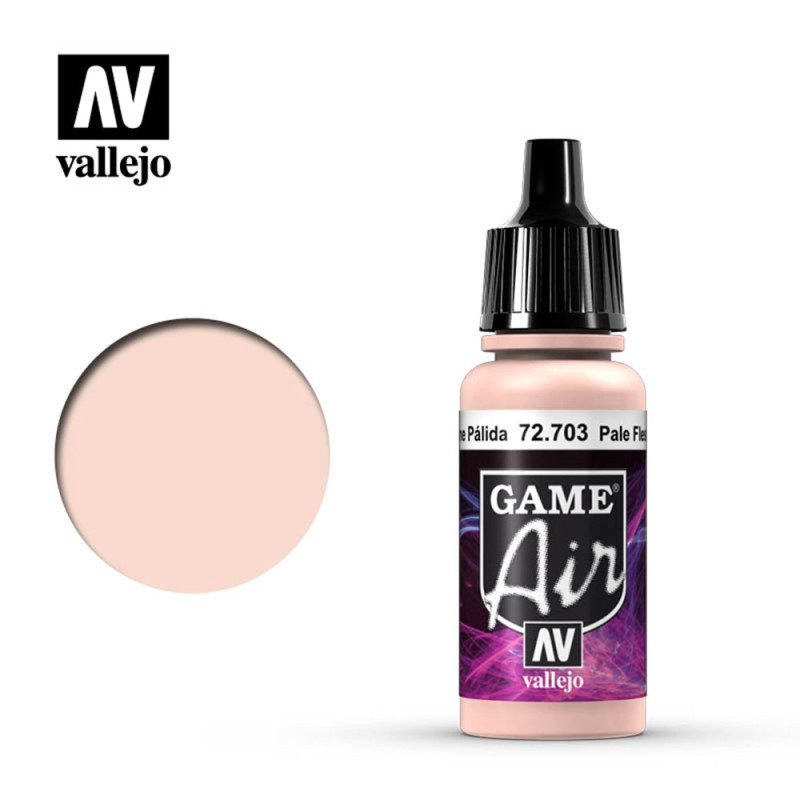 Peinture "Games'Air", Chair Pâle 17 ml - VALLEJO 72703 PGA703 Peinture "Games'Air", Chair Pâle 17 ml - VALLEJO 72703 PGA703