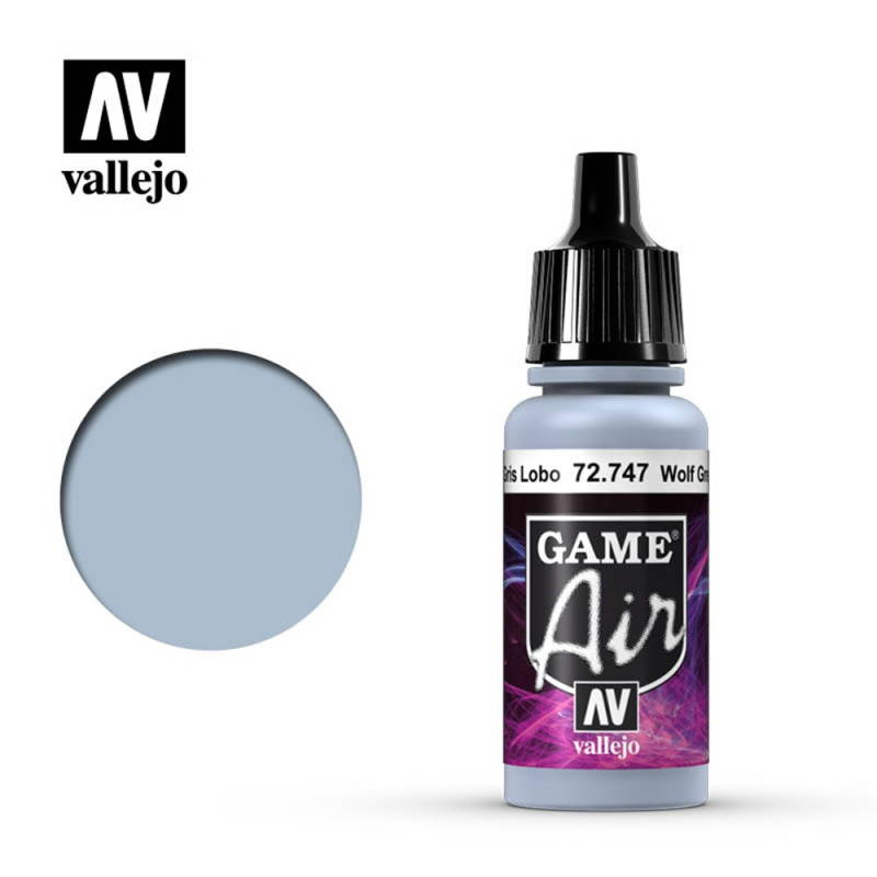 Peinture "Games'Air", Gris Loup 17 ml - VALLEJO 72747 PGA747 Peinture "Games'Air", Gris Loup 17 ml - VALLEJO 72747 PGA747