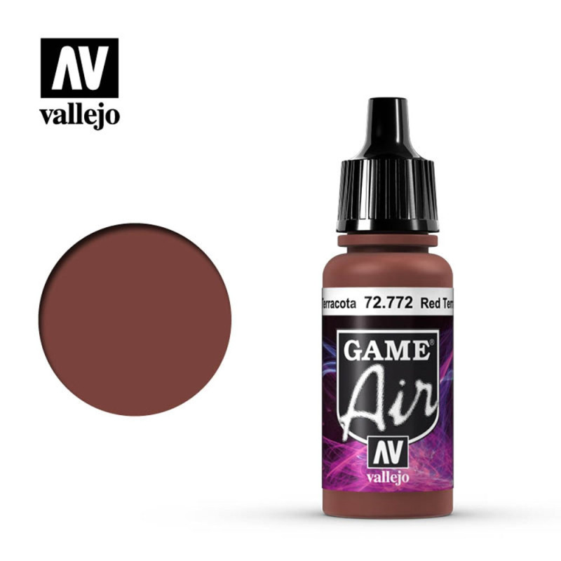 Peinture "Games'Air", Rouge Terracotta 17 ml - VALLEJO 72772 PGA772