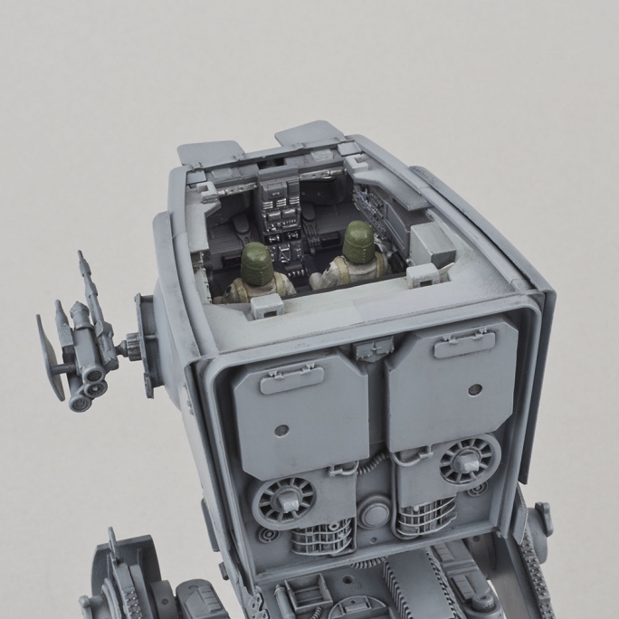 AT-ST - Ban Dai - REVELL 01202 - 1/48