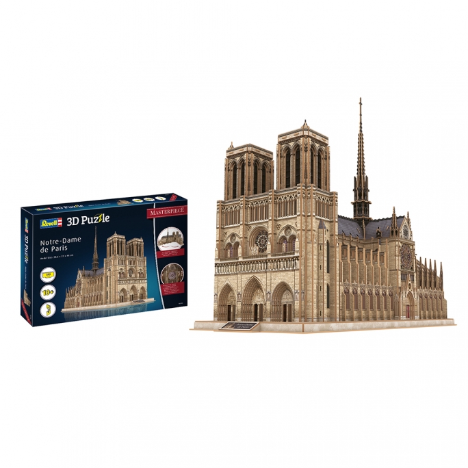 Notre Dame de Paris, Puzzle 3D - REVELL 00190