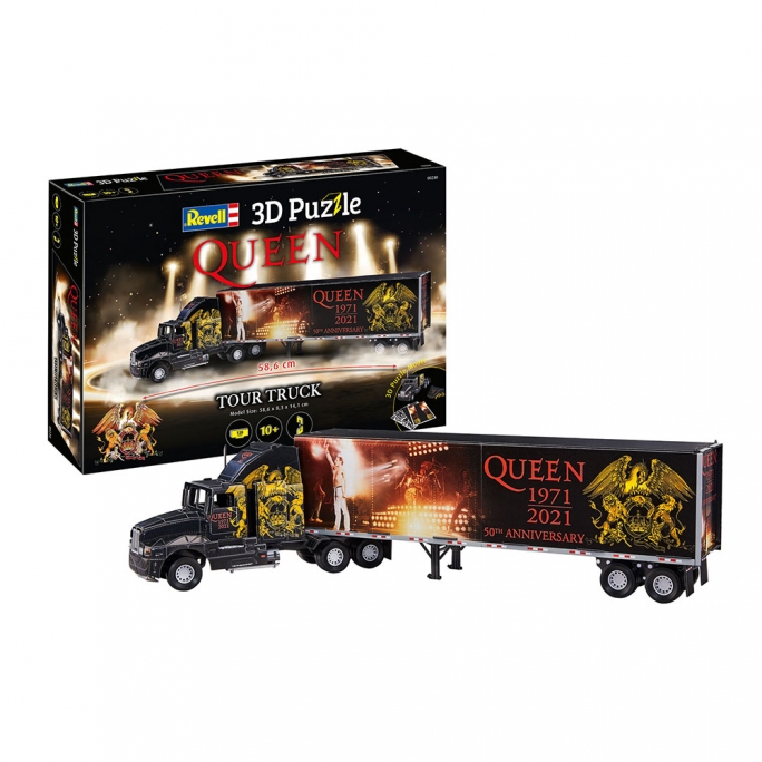 Camion de tournée "Queen 1971-2021" Puzzle 3D - REVELL 00230