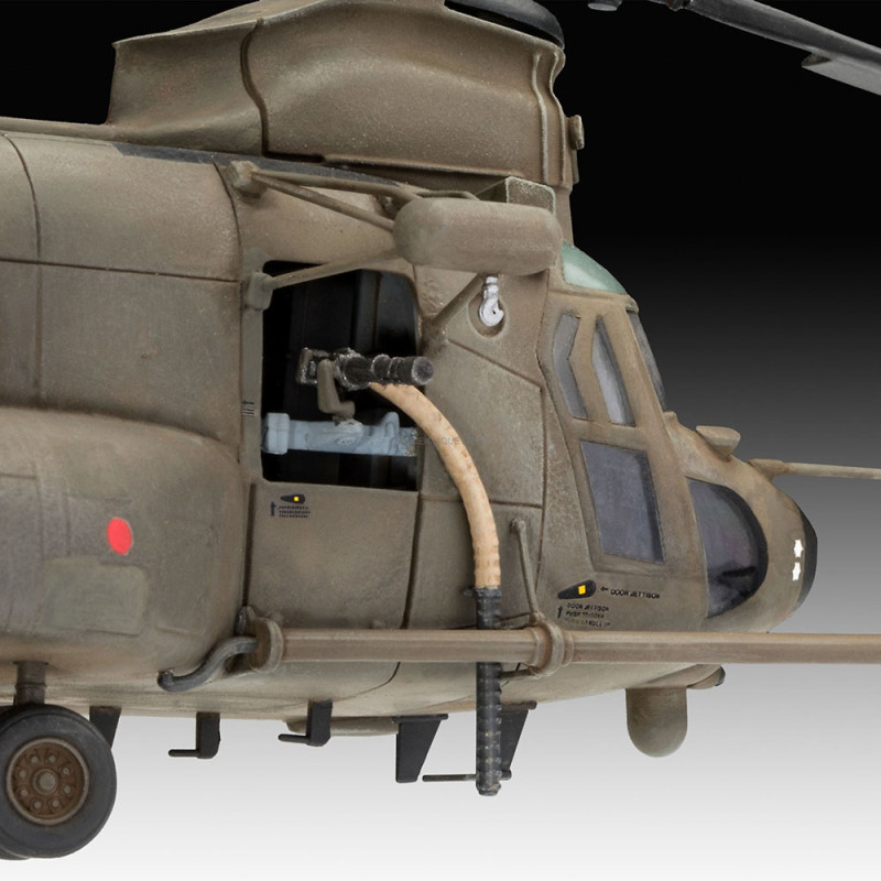 Hélicoptère de Transport, MH-47 Chinook - REVELL 3876 - 1/72