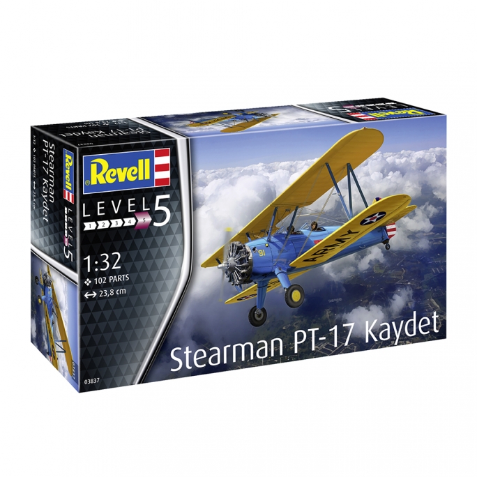 Stearman PT-17 Kaydet - REVELL 3837 - 1/32