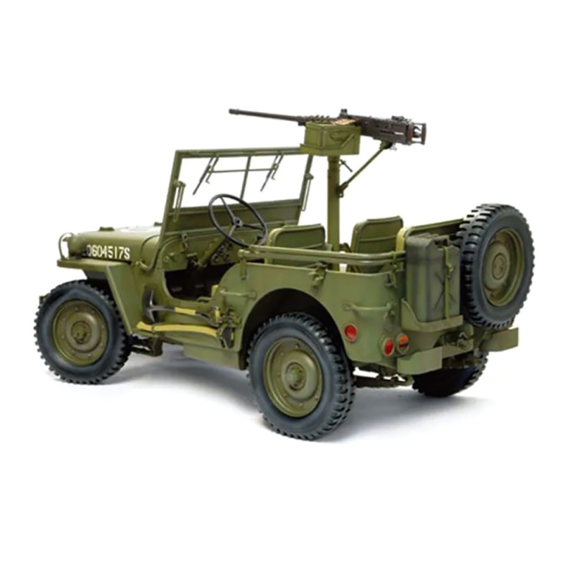 Jeep 4x4 avec mitrailleuse M2 .50-cal - DRAGON 75052 - 1/6