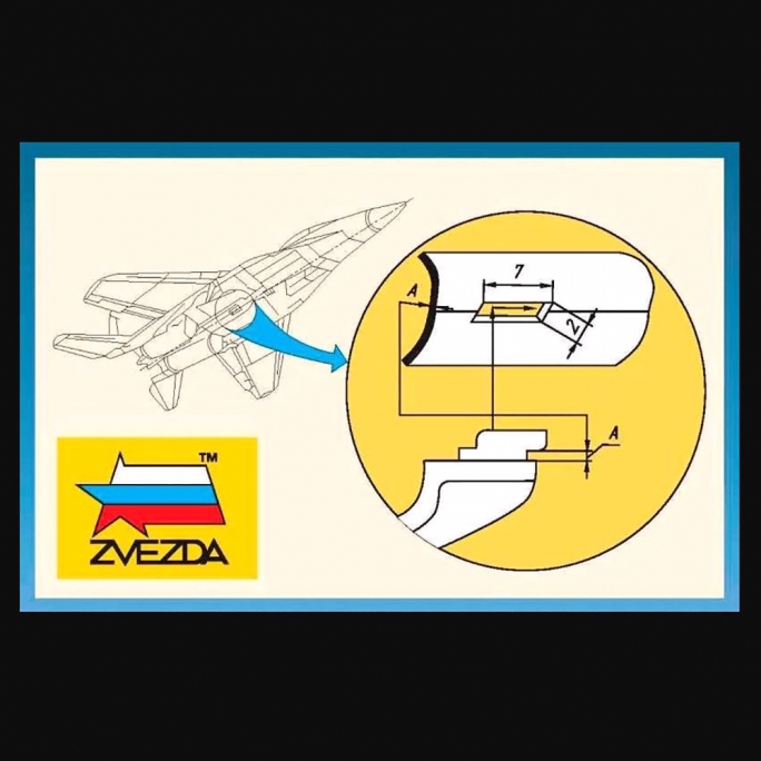 Support d'avion toutes échelles - ZVEZDA 7235