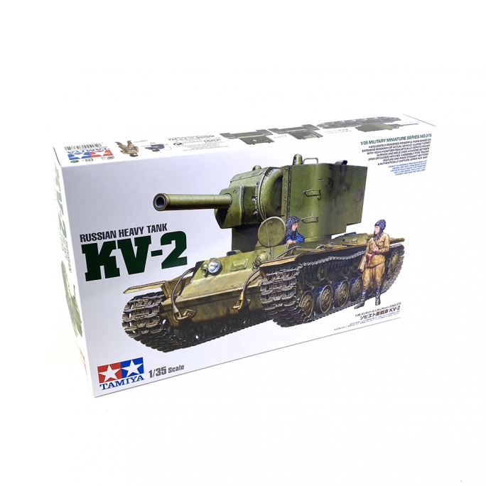 Char Lourd, Russe, KV-2 - TAMIYA 35375 - 1/35