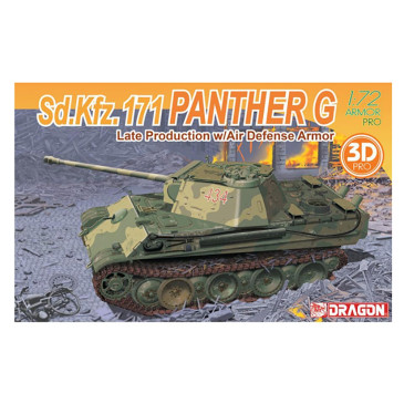 Char / Panther G Blindage Anti Aérien Sd.Kfz.171 - DRAGON 7696 - 1/72