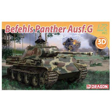 Char / Panther de commandement Ausf.G - DRAGON 7698 - 1/72