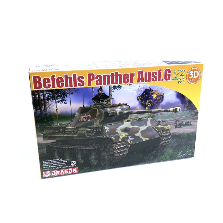Char / Panther de commandement Ausf.G - DRAGON 7698 - 1/72
