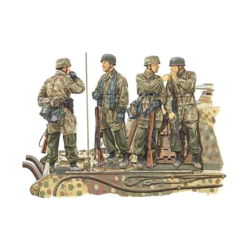 3ème Division de Parachutistes, Ardennes 1944 2ème partie - DRAGON 6143 - 1/35