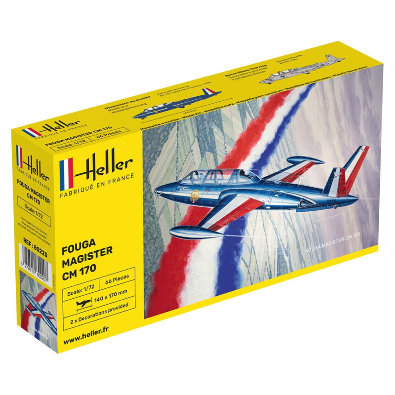 Fouga Magister CM 170 - HELLER 80220 - 1/72