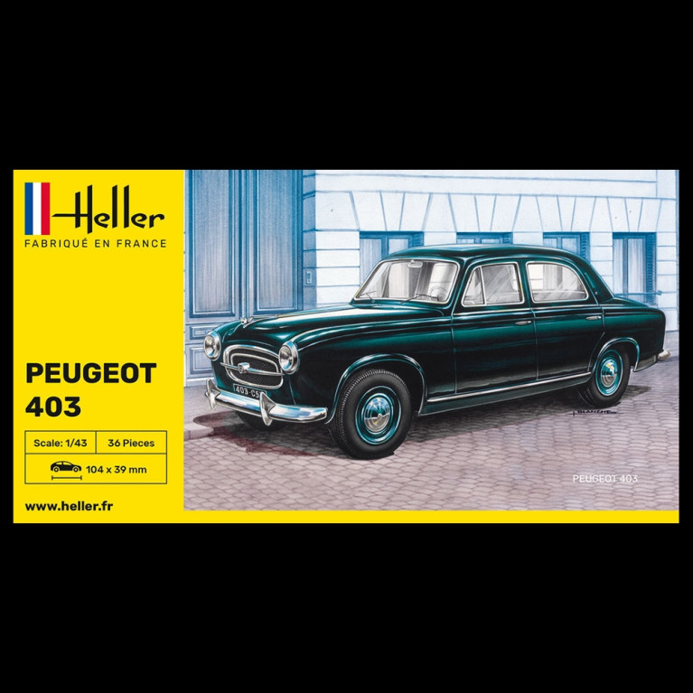 Peugeot 403 1955 - HELLER 80161 - 1/43