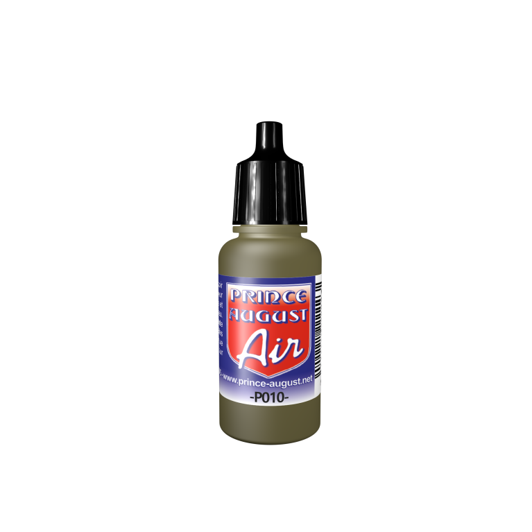 Peinture Vert Intérieur US WWII 17 ml - PRINCE AUGUST P010