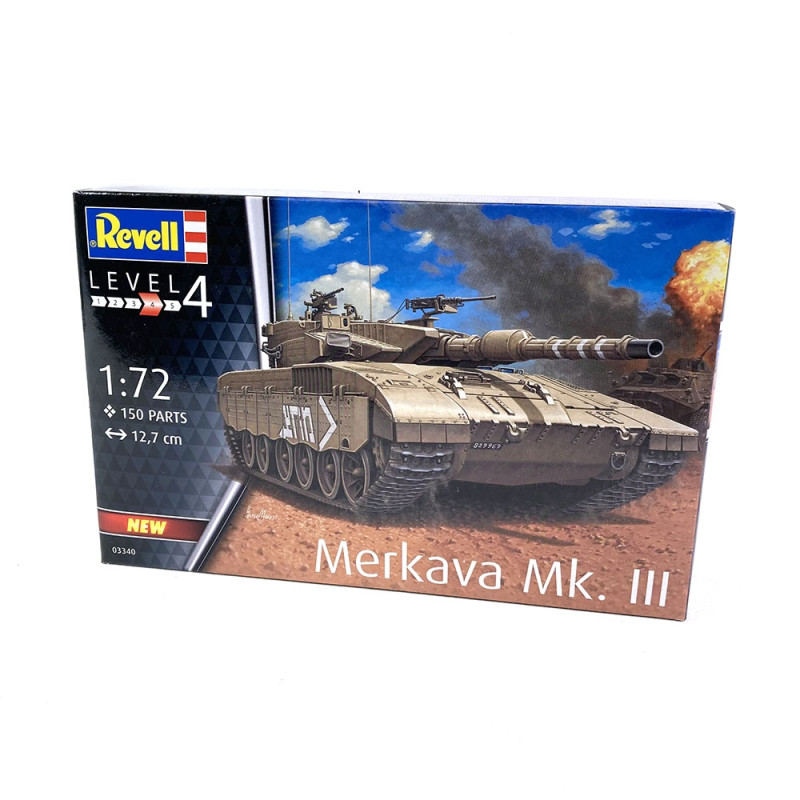 Char Israélien Merkava Mark III IDF - REVELL 3340 - 1/72