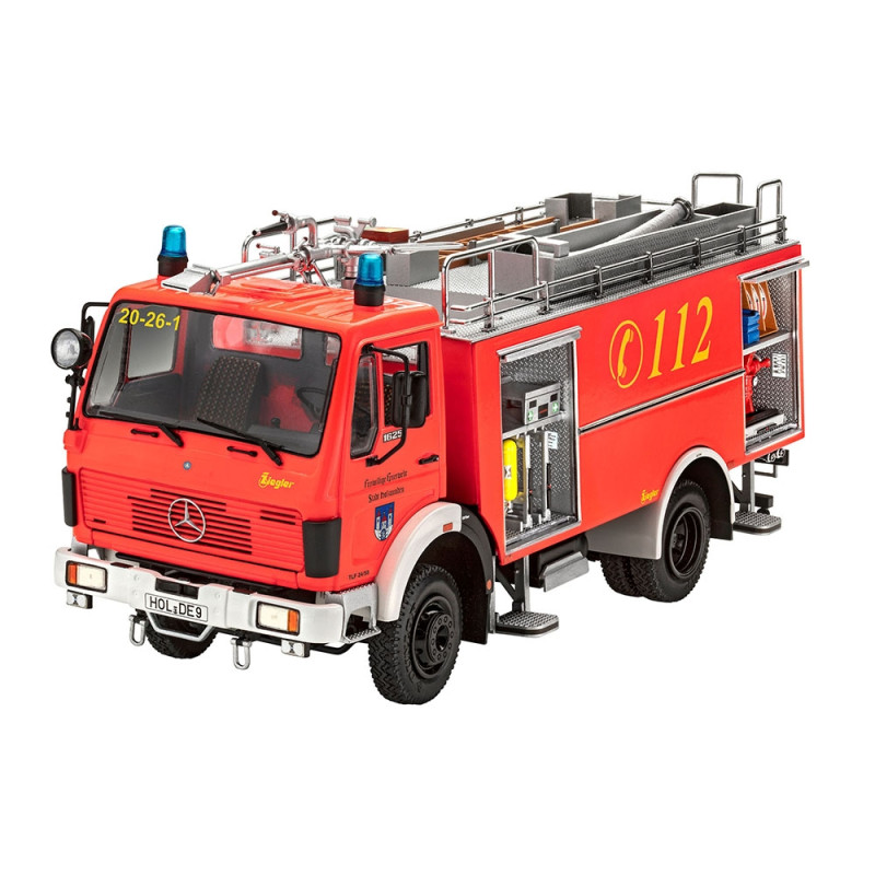 Camion de Pompiers, Mercedes-Benz 1625 TLF 24/50 - REVELL 7516 - 1/24