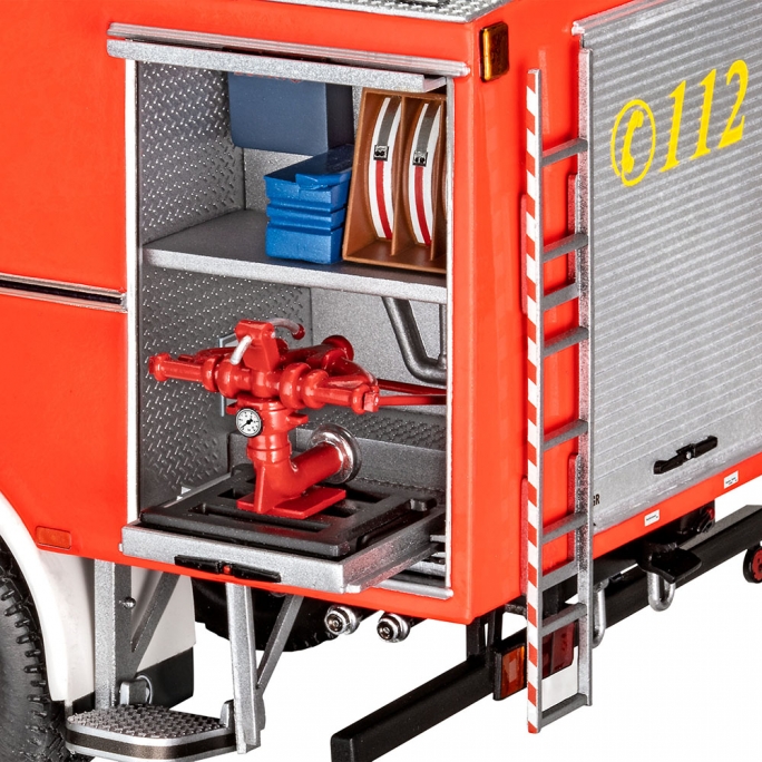 Camion de Pompiers, Mercedes-Benz 1625 TLF 24/50 - REVELL 7516 - 1/24