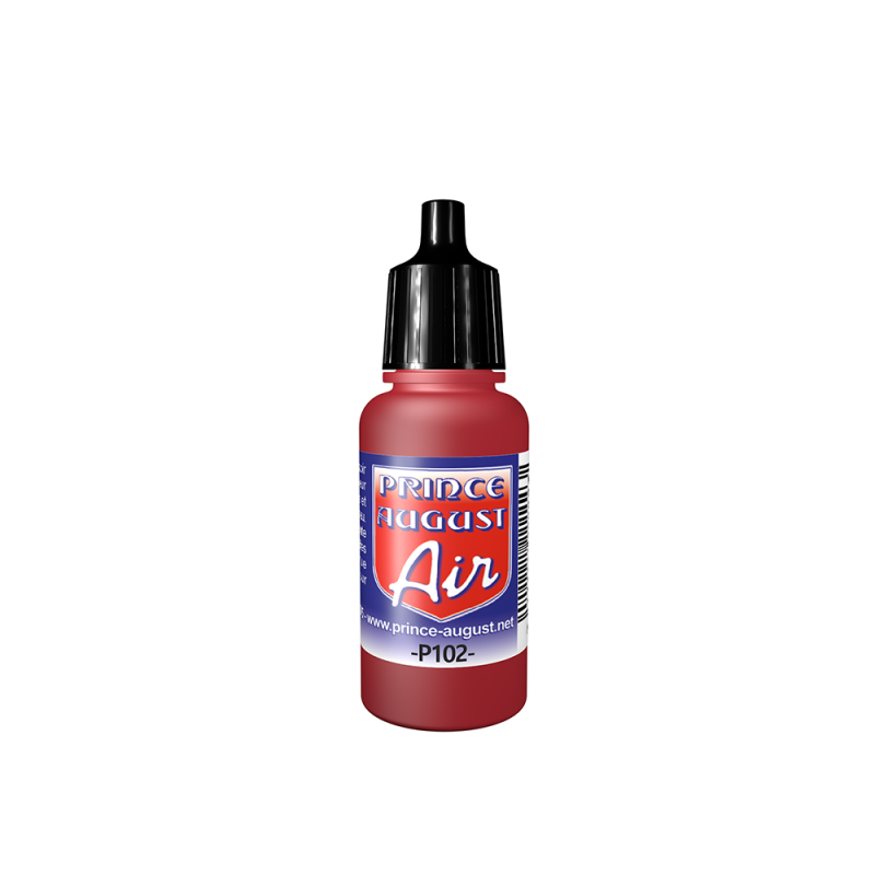 Peinture Rouge RLM 23 17 ml - PRINCE AUGUST P102