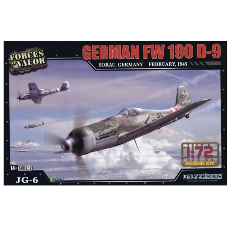 Avion Allemand FW 190 D9 1945 - WALTERSONS 873012A - 1/72