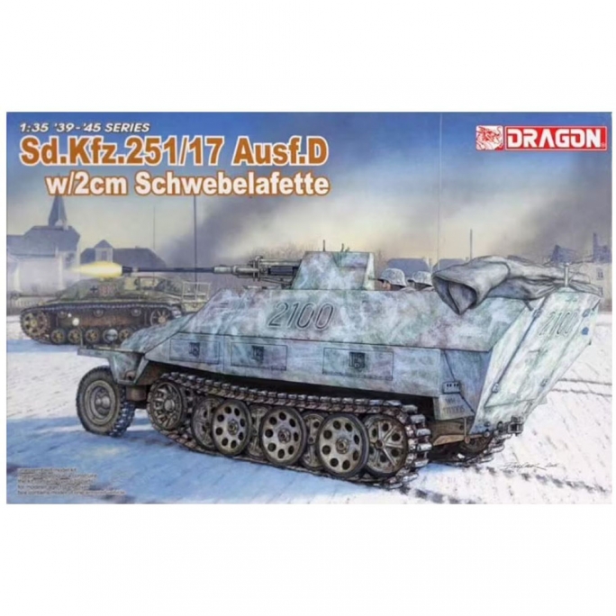 Véhicule Blindé, Sd.Kfz. 251/17 Ausf D - DRAGON 6292 - 1/35
