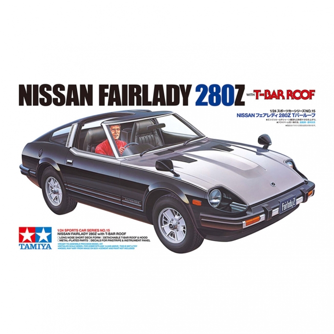 Nissan Fairlady 280Z T-Bar Roof - TAMIYA 24015 - 1/24