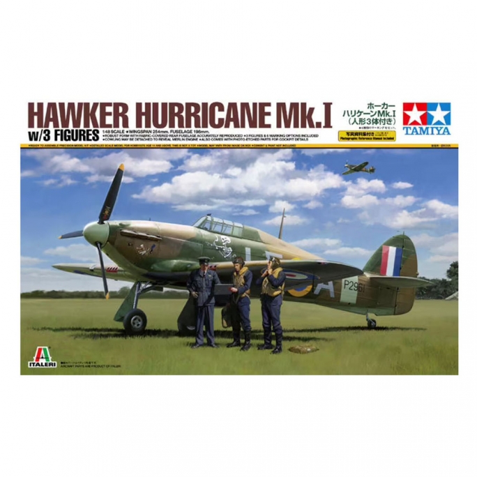 Avion Hawker Hurricane Mk1 - TAMIYA 37011 - 1/48