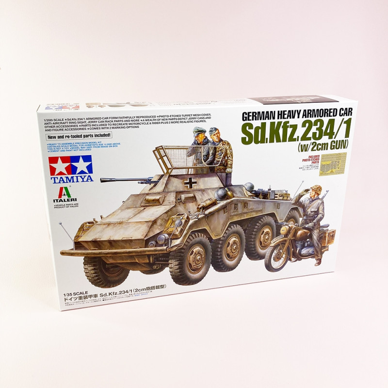 Véhicule Blindé Lourd Allemand, Sd Kfz 234/1 - TAMIYA 37011 - 1/35