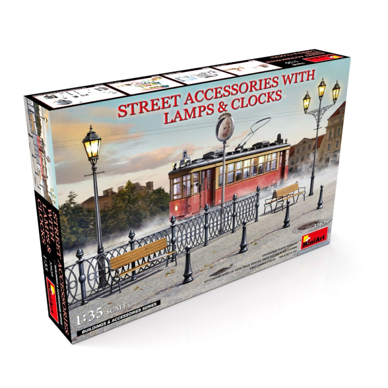 Set d'accessoires de rue - MINIART 35639 - 1/35