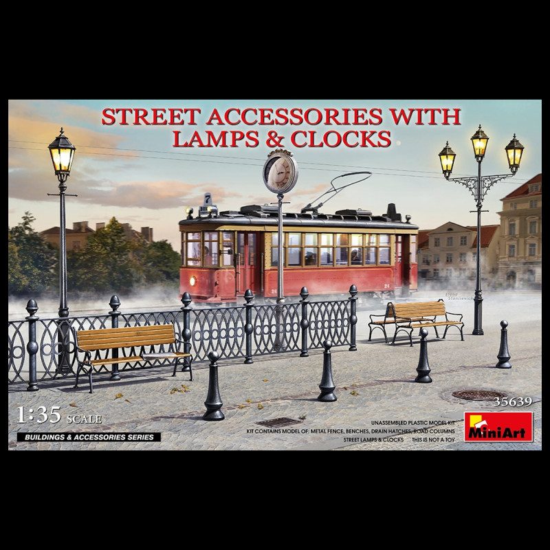 Set d'accessoires de rue - MINIART 35639 - 1/35